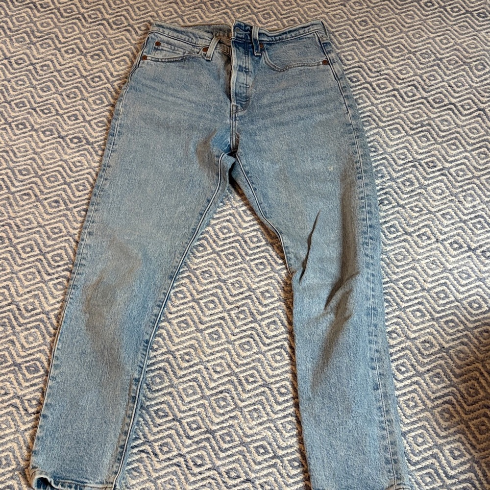 Levi's Light Blue Straight Leg Women's Jeans